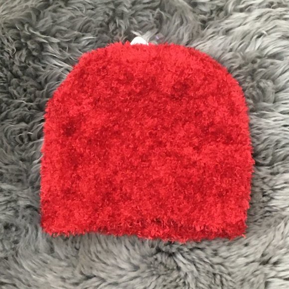 Bobbie Brooks | Girl's Knit Hat | Red | One Size - Picture 1 of 2